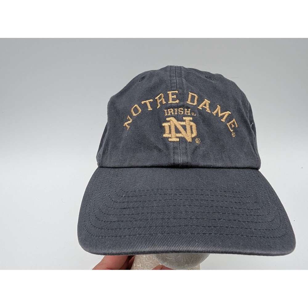 47 Brand Notre Dame Fighting Irish Navy Blue Adjustable Baseball Hat Cap OSFM
